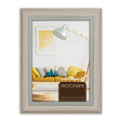 Marco de fotos ZEP LF468W Perugia White 15x20 cm