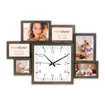 Frame di foto Zep con clock UT658 Losanna per 6 foto