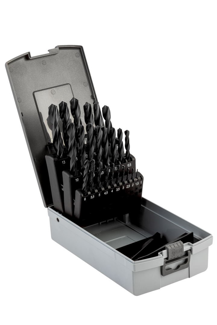 Juego de brocas Bahco hss-r para metal | 25 piezas - 4515-juego-25