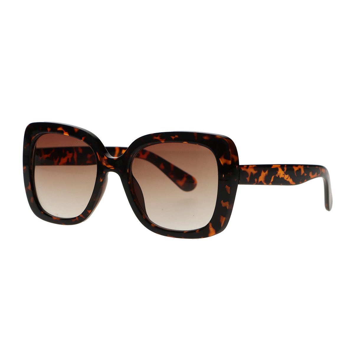 Spectrum Spectrum Gafas de sol Declaración Butterfly Tortoise Brown Glass Damas