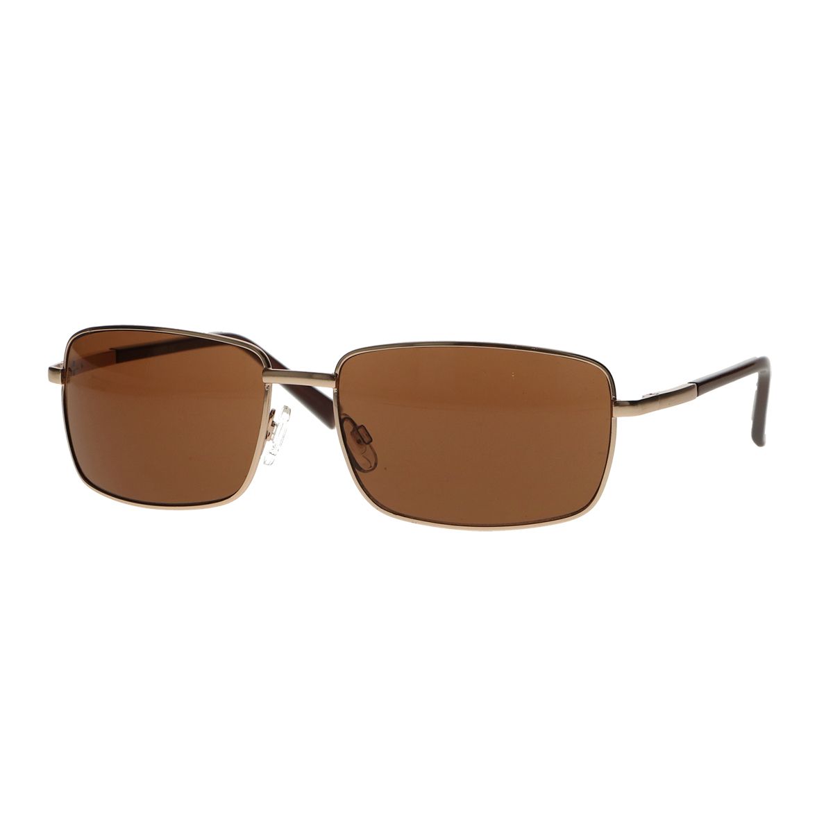Espectro gafas de sol de espectro hombres de vidrio marrón dorado