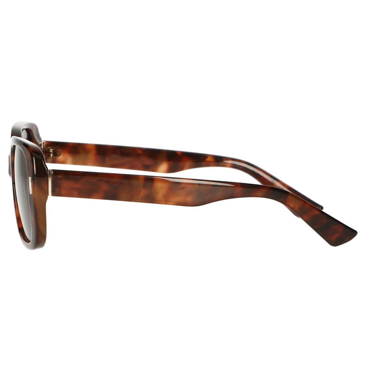 Occhiali da sole polarizzati Spectrum marrone tartaruga con oro da donna