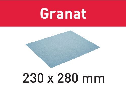Festool accessori carta vetrata 230x280 p100 gr 10 - 201259