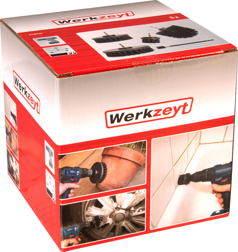 Set di spazzole Werkzeyt per trapano da 5 pezzi - zy25720