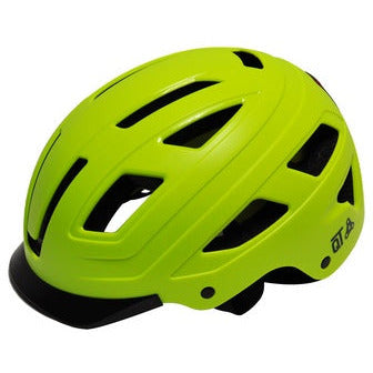 Casco Tech Qt Cycle Tech Style Urban Fluo Size M 52-58 cm 2810390