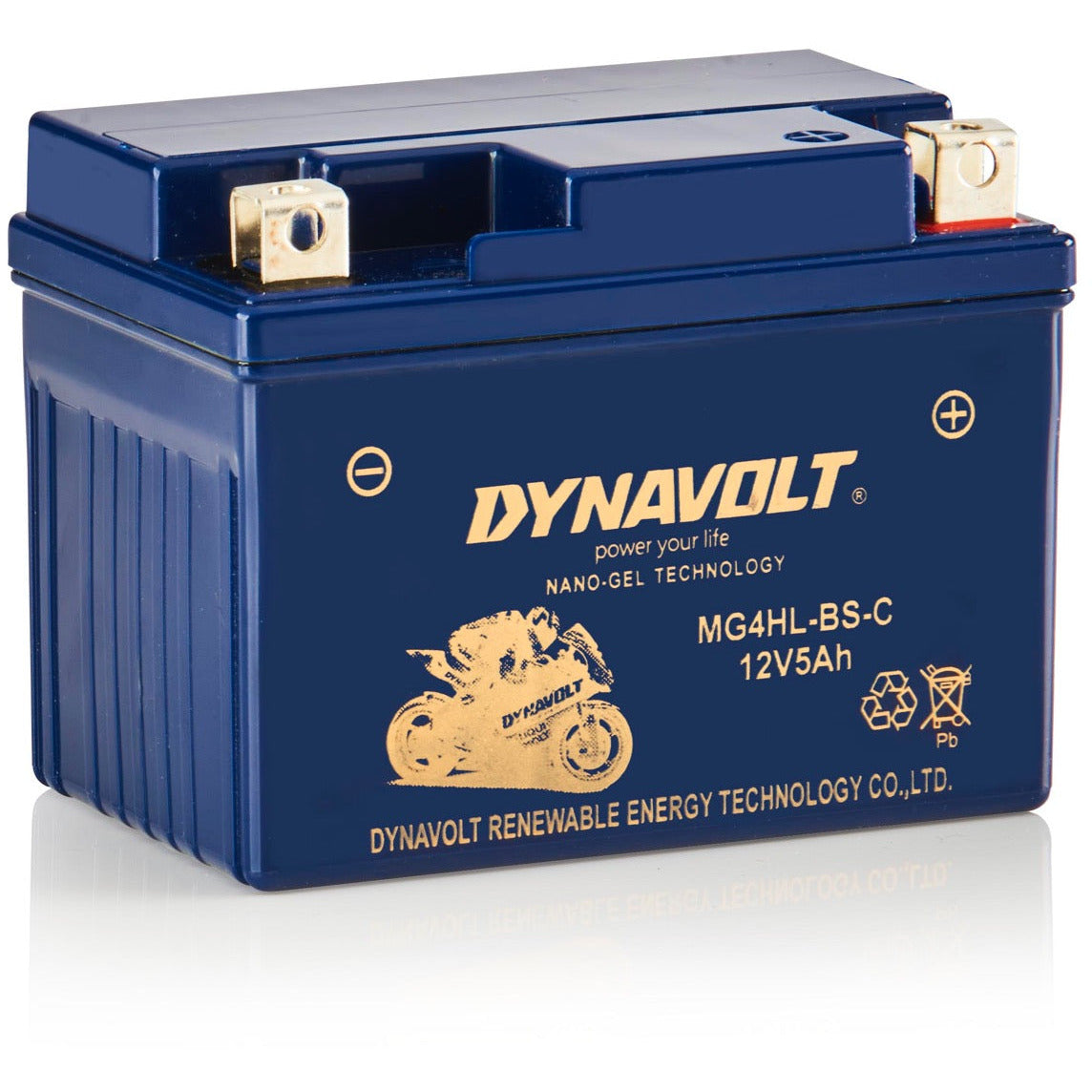 Batería Dynavolt MG4HL-BS-C (YTX4L-BS)