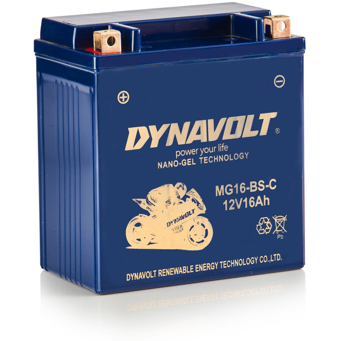 Batteria Dynavolt MG16-BS-C (YTX16-BS)