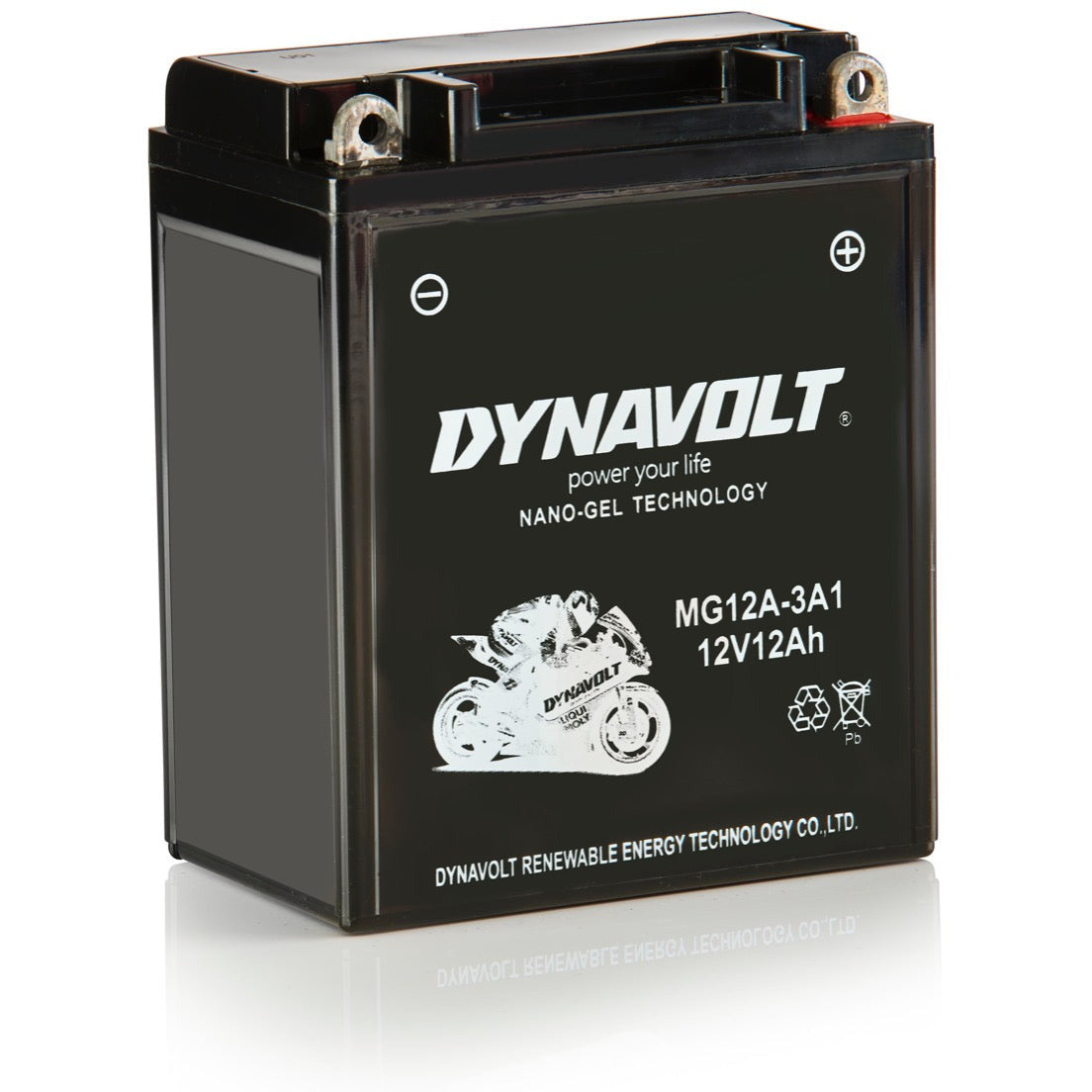 Batería Dynavolt MGS12-12A-3A1 (YB12Al-A)