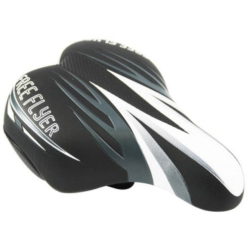 Cycle Tech Saddle 20 24 Black Grey White on Card