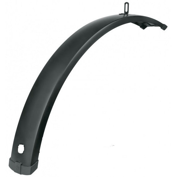 SKS Infinity A75 Fender delantero de 28 pulgadas de plástico 75 mm de negro mate