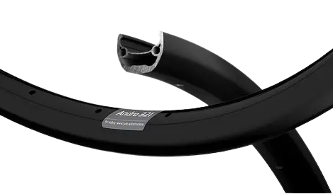 Ryde Velg Andra 321 28 pollici (622) Black disco 32 fori 14g