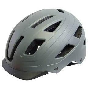 Casco Tech Qt Cycle Tech Style Urban Mat Dimensioni grigie m 54-58 cm 2810386