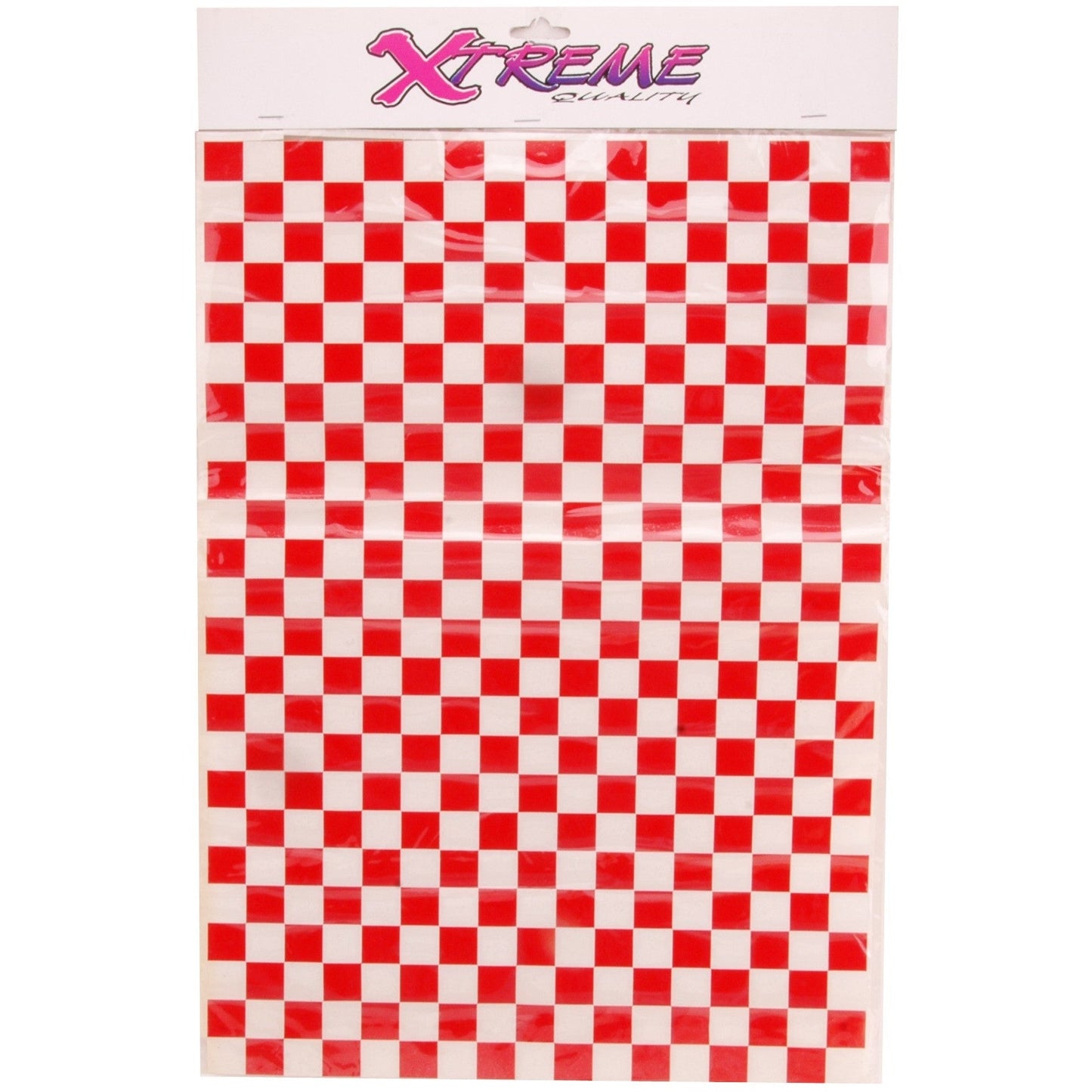 Varias banderas de bloque de conjunto de pegatinas rojo