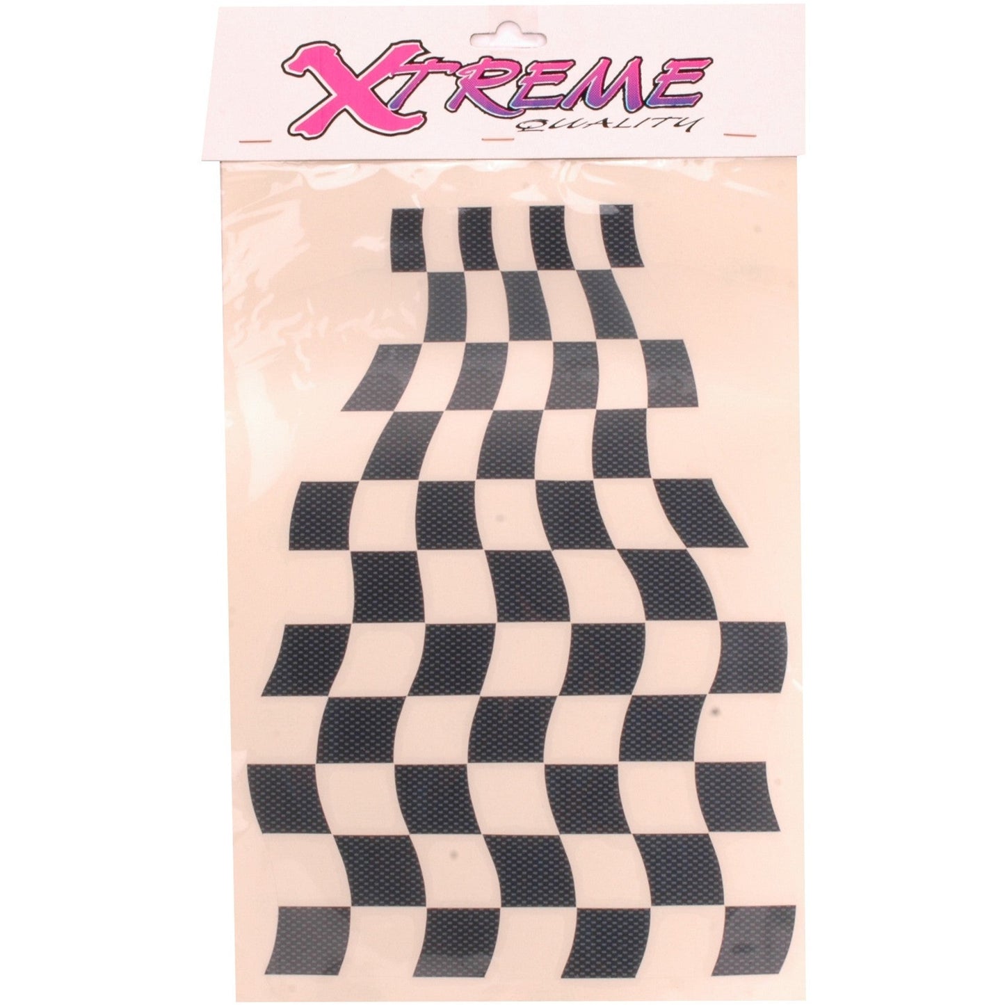 Varios carbono de onda de bandera de pegatinas