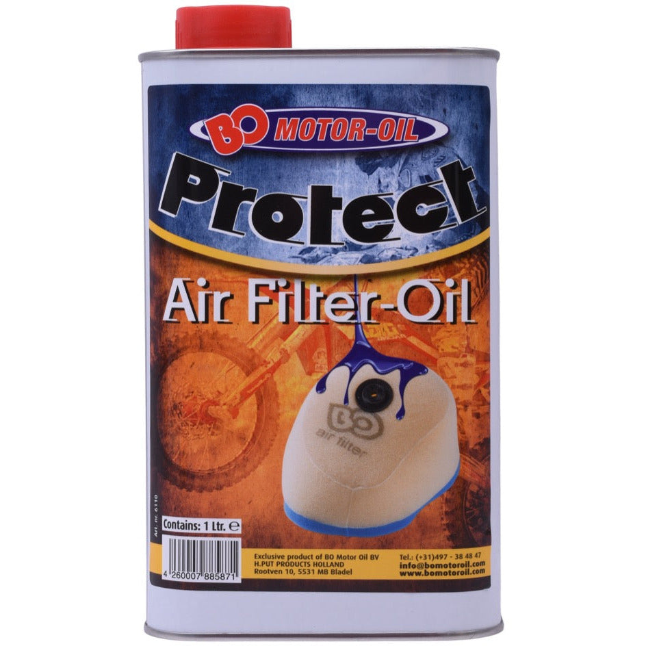 Bo Motor Oil Filtro de aire Aceite Bo Proteja el aceite de filtro de aire (1 l)