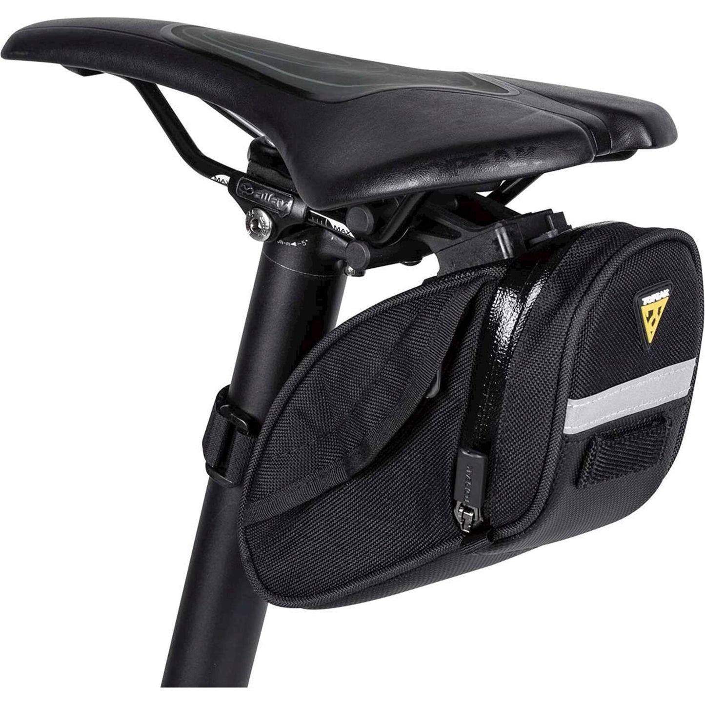 Topeak zadeltas Aero Wedge DX M, Zwart