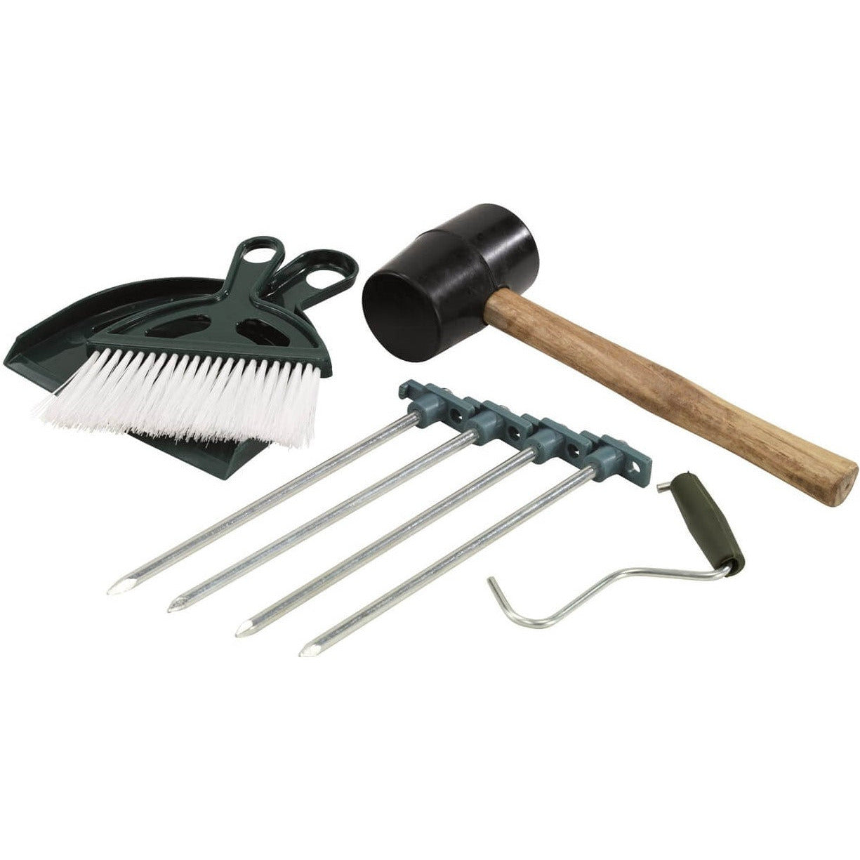 Set di strumenti per tende in uscita