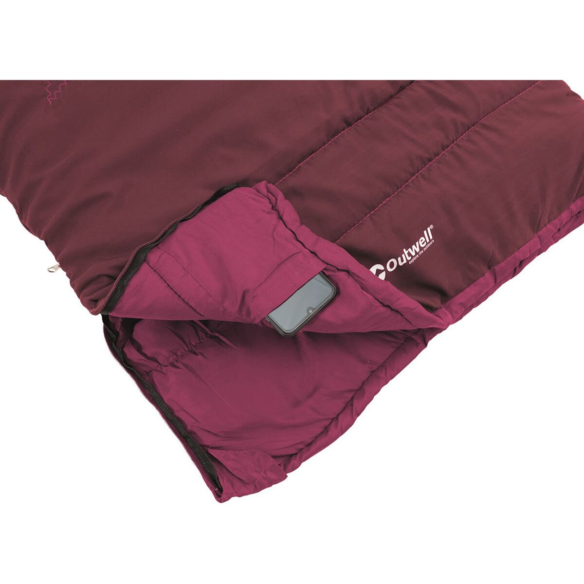 Outwell Champ Kids slaapzak rood