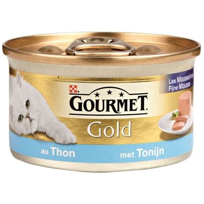 Atún de mousse fino de oro gourmet