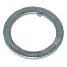 Balhoofd vulring 1 inch zilver (p20)