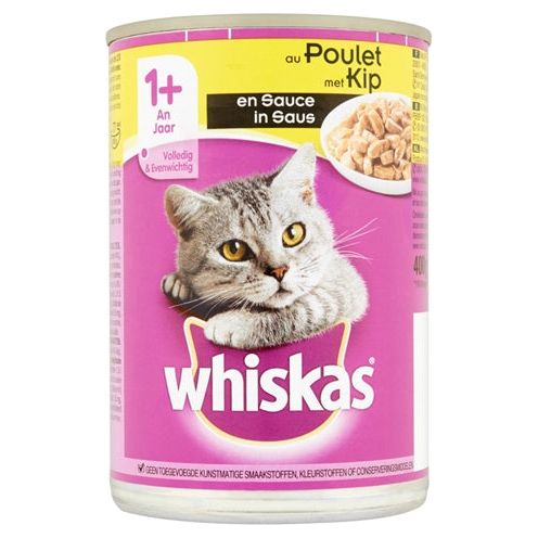 Whiskas Blik Brugs per adulti nel pollo saus