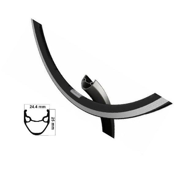 Ryde Rim X-plorer R ETRO 28 pulgadas (622) Negro ANO 36 Hole 14g