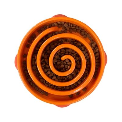Slo-bowl alimentatore corallo oranje