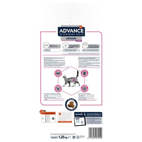 Avanzare VETERINARIE Dieta Cat Stress urinario
