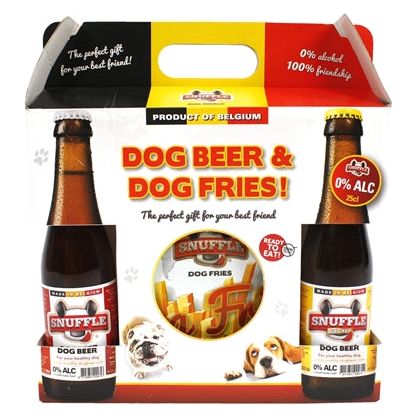 Snuffle Gift Box Beer y papas fritas