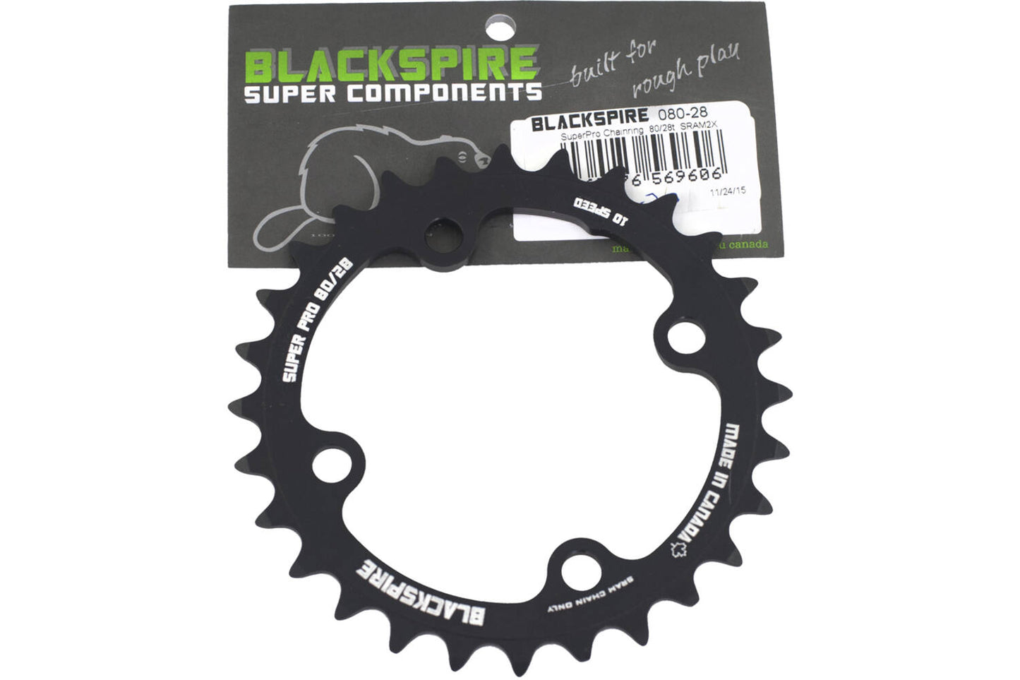 Blackspire - catena top mtb super pro sram xx xo x9 80bcd 28t