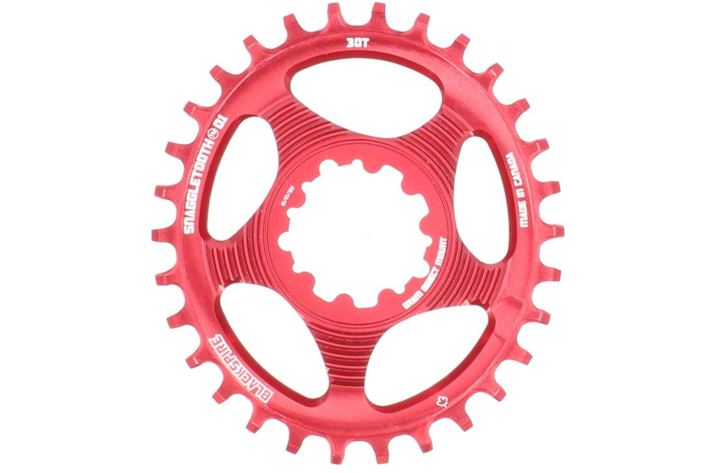Blackspire - - Cadena Top snaggletooth oval sram spline 30 6 mm desplazamiento rojo