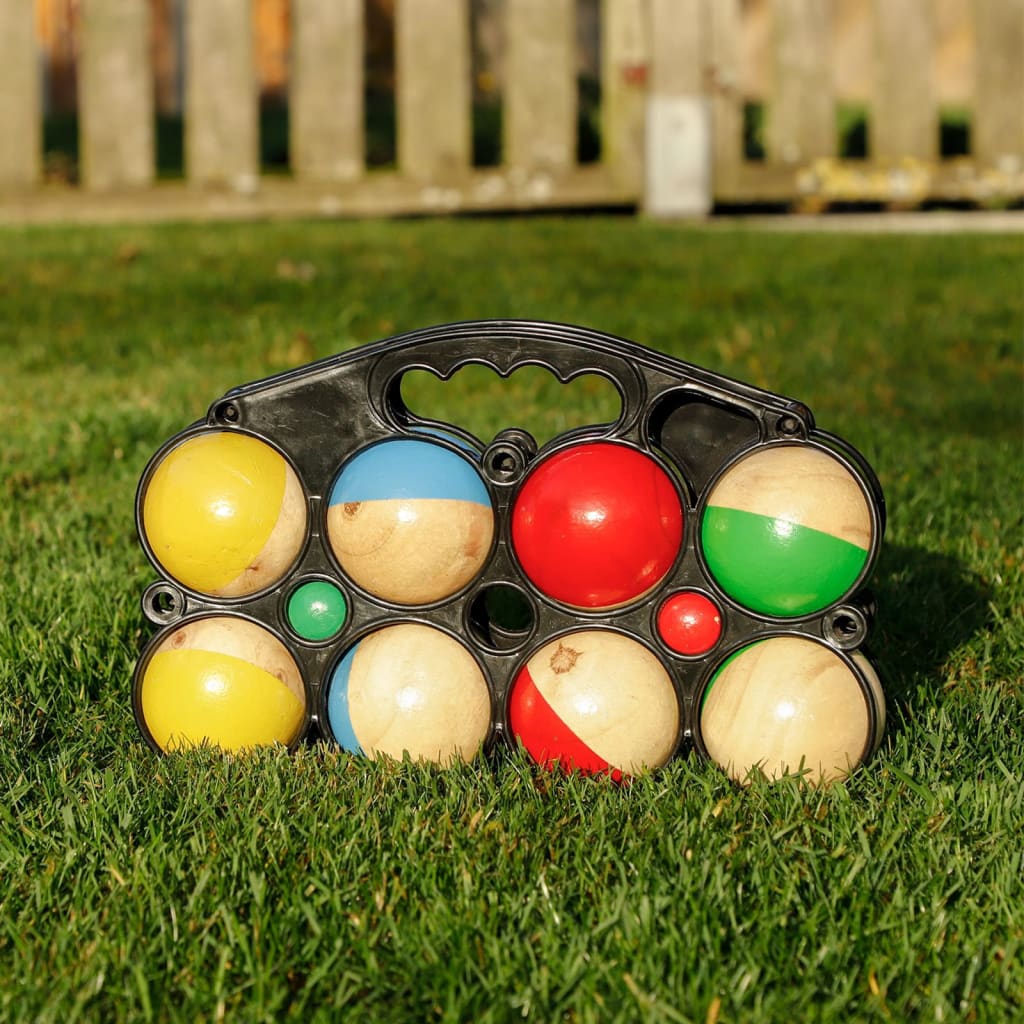 Hola hola madera de 10 partes de jeu de boulesset
