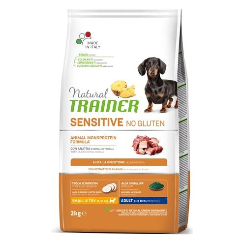 Addestratore naturale cane da cane mini anatra sensibile