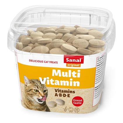 Coppa di snack multi vitamina di gatto sanal