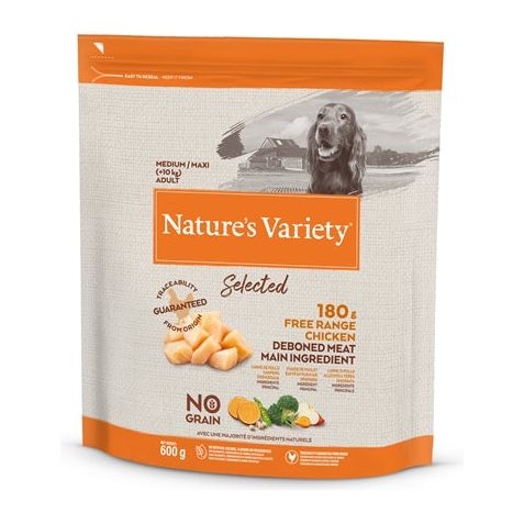 Nature Varietà di pollo a range a gamma media per adulti selezionati