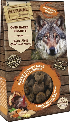 Biscuiti al forno naturale della grandezza