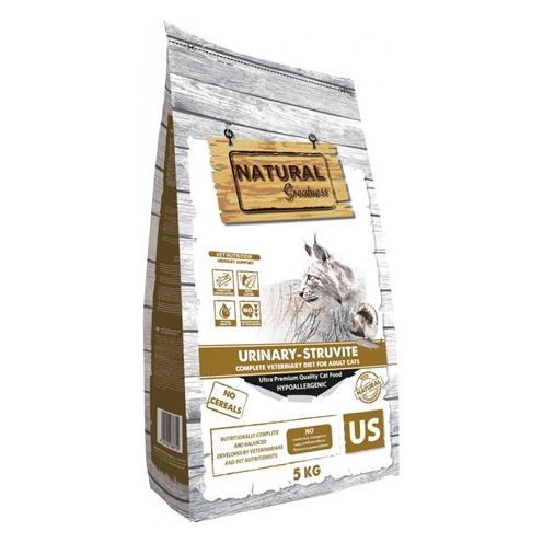 Grandezza naturale dieta veterinaria gatto urinario struvite completo