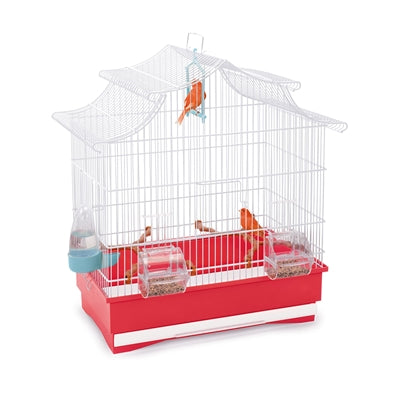 IMac Bird Cage Pagoda bianco rosso