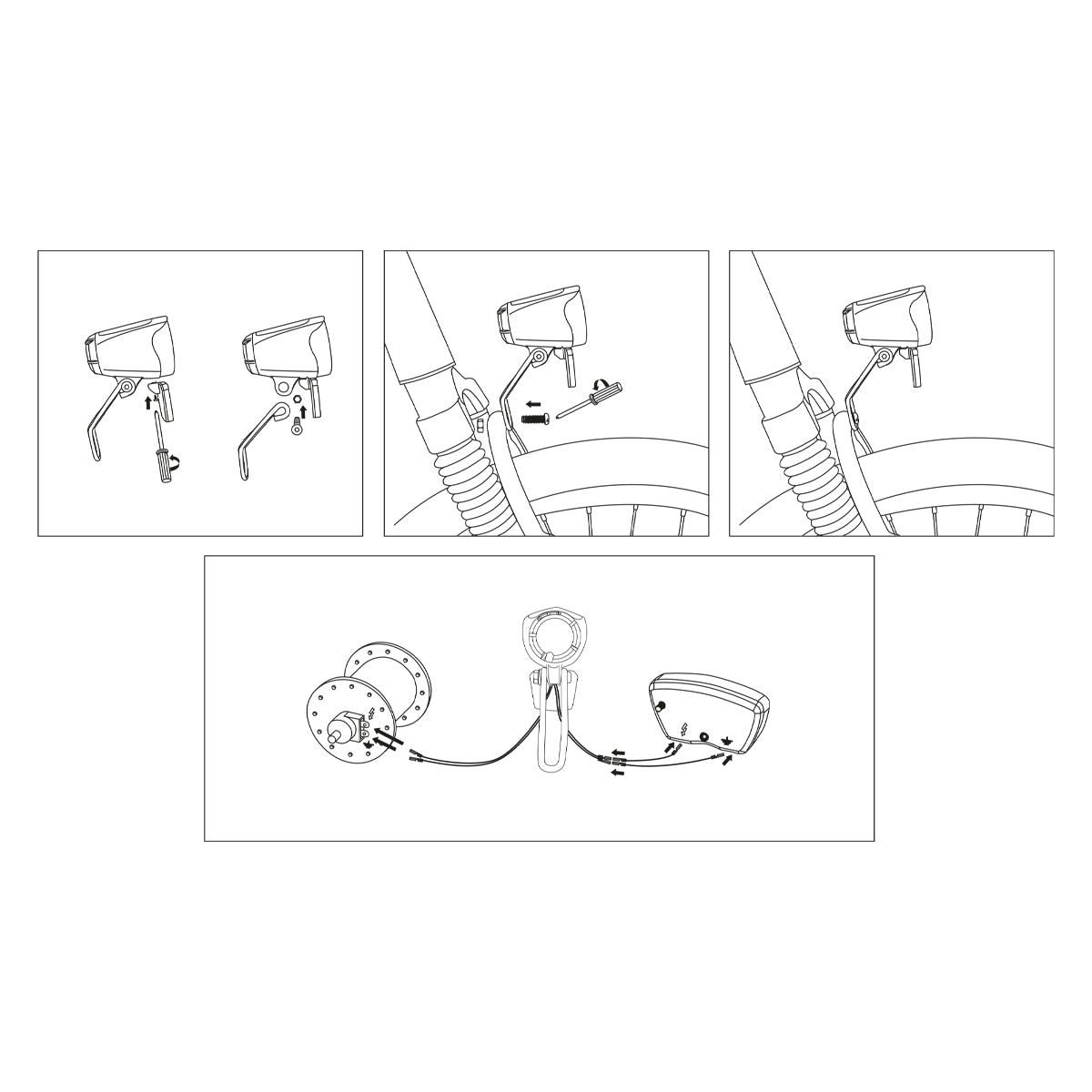 Koplamp Dynamo Max Sensor 70 Lux