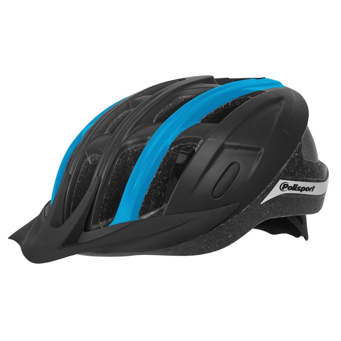Polisport Ride in Bicycle Helmet L 58-62cm Black Blauww