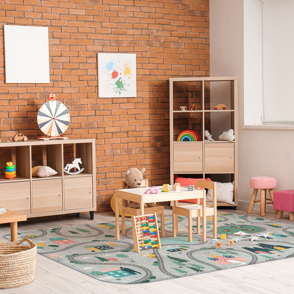 Acoka Play Dress Roads and Houses, 130x180cm