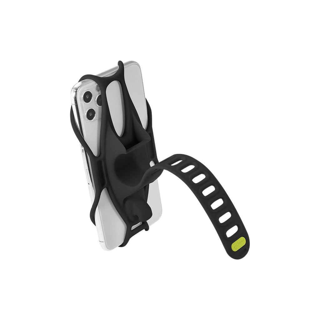 Bone collection Telefoonhouder Bone Bike Tie 3 voor stuurbevestiging zwart