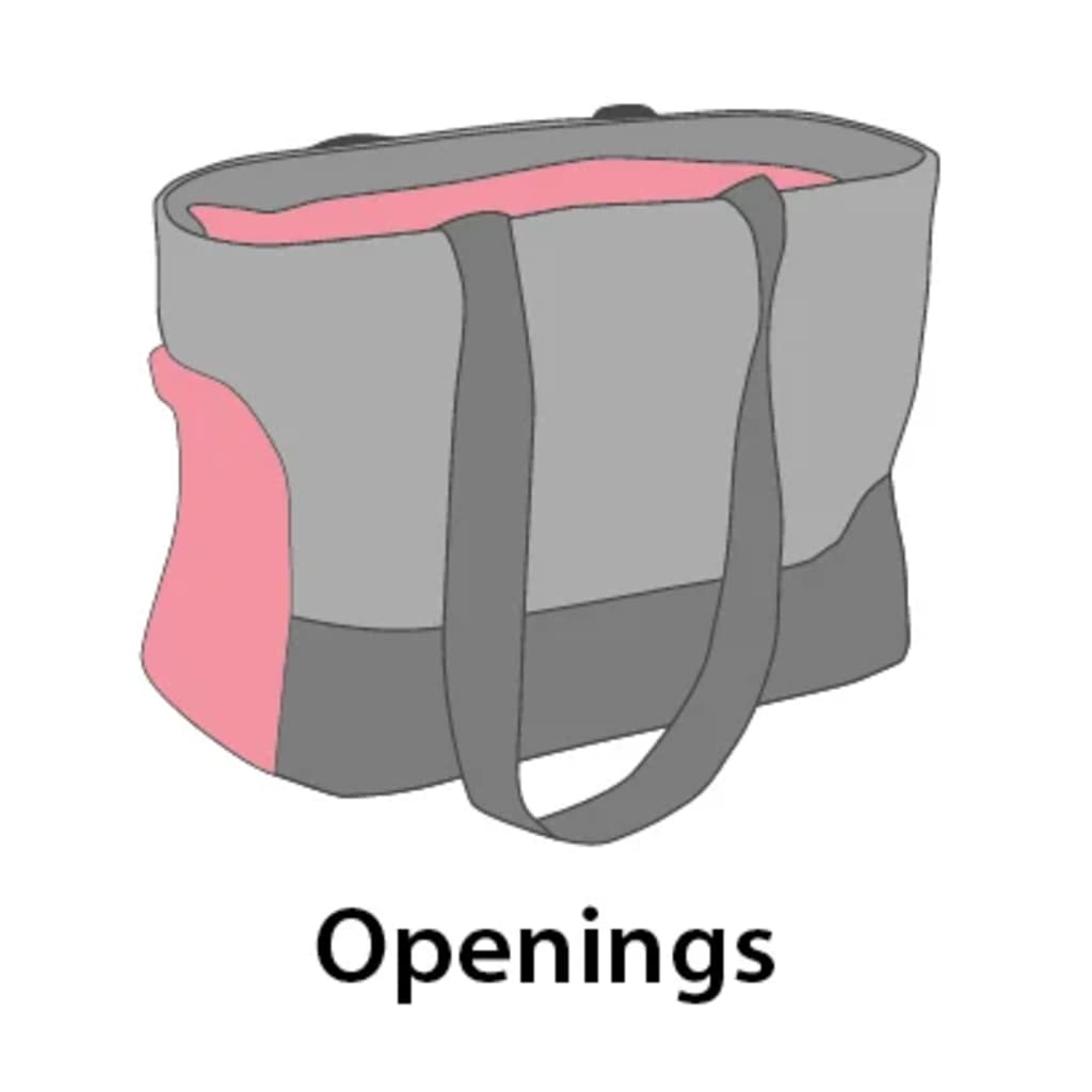 Flamingo Flamingo Pet Deal Bag Cilou 4 47x21x30 cm gris
