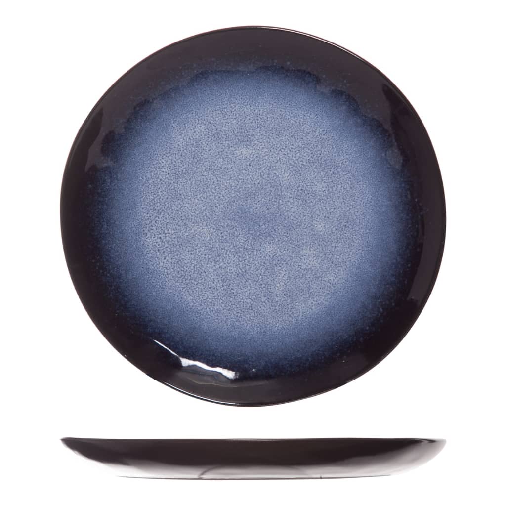 Acogedor de moda acogedora de postres de tierras de moda 6 sts Ø20 cm de zafiro azul