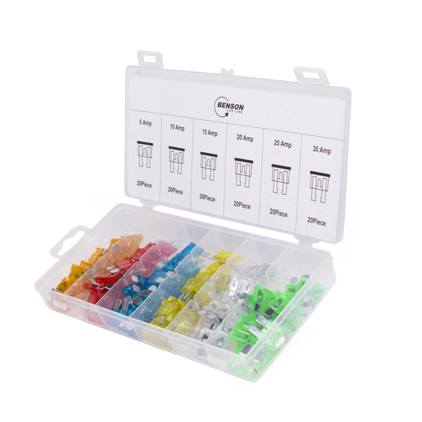 Pila Astortent Astortent de pila de 120 piezas en la caja de almacenamiento