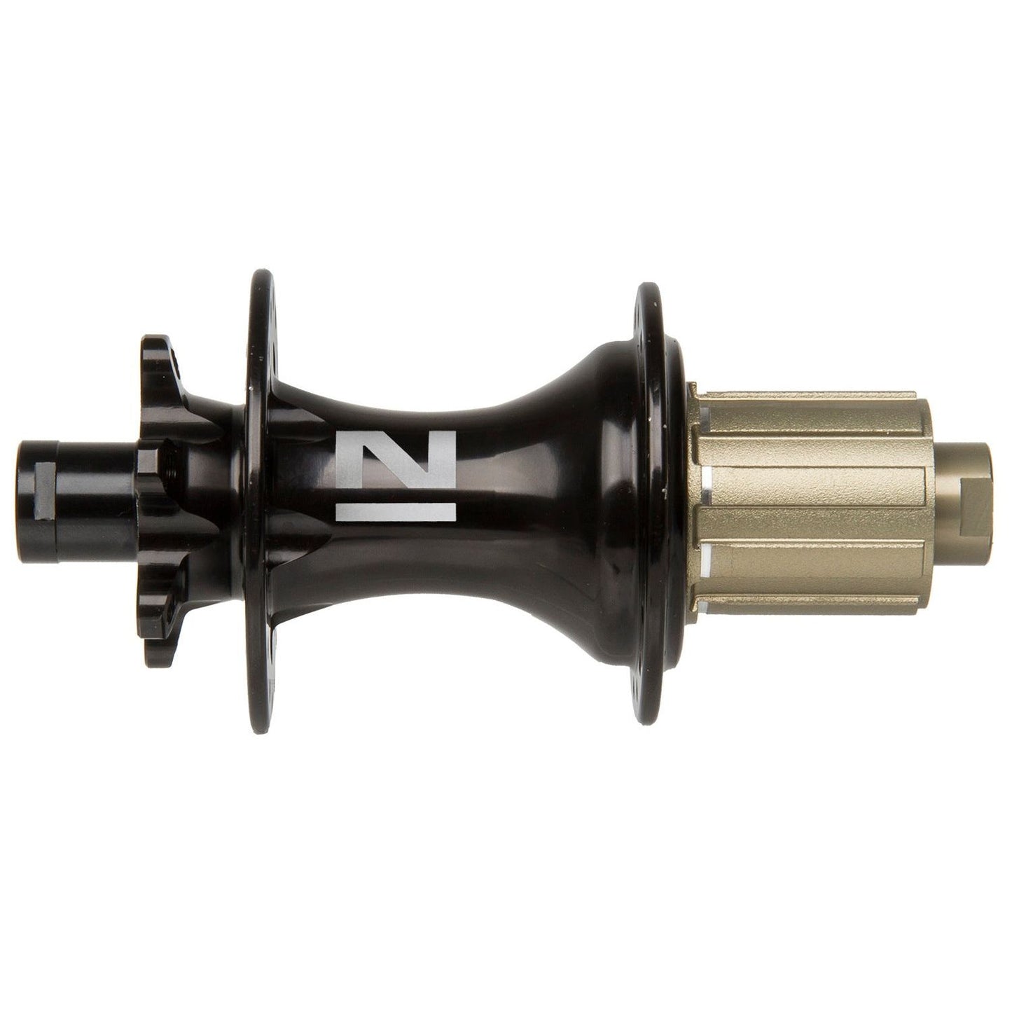 Novatec D462SB después del concentrador 12 mm 8-11 cassette 32 hoyos 148 mm negro