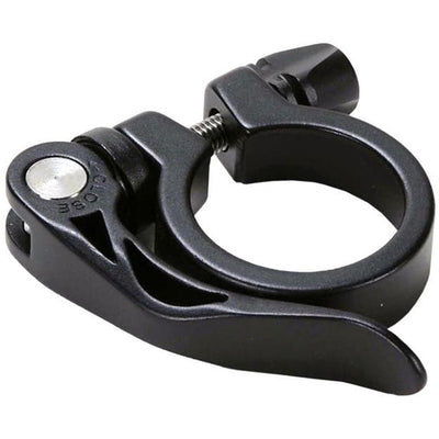 HZB Kalloy Uno Release rápido Saddle Clamp Span Quick Span Alu Black 34.9 mm