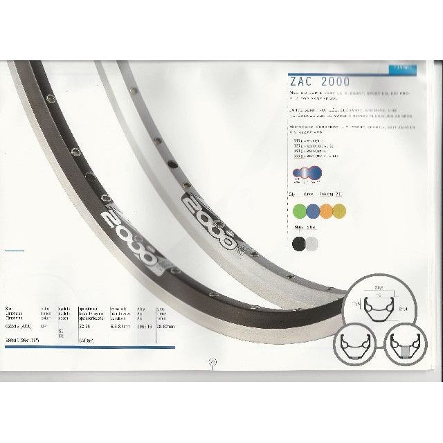 Ryde Velg 28 ZAC2000 36G 14