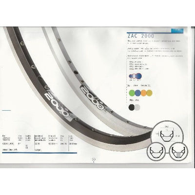 Ryde Velg 28 ZAC2000 36G 14