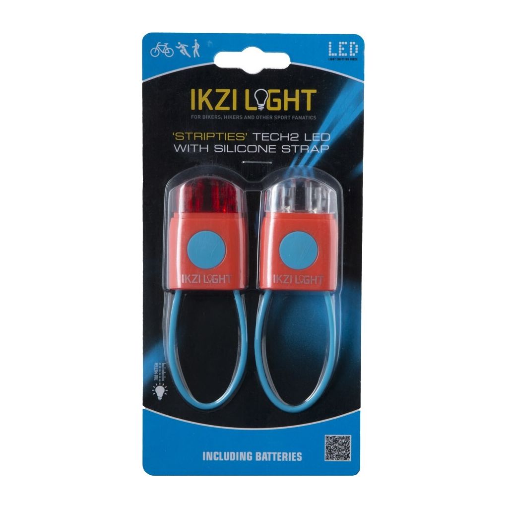 Iluminación juego de rayas ikzi rojo